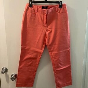 Coral Crop Pants